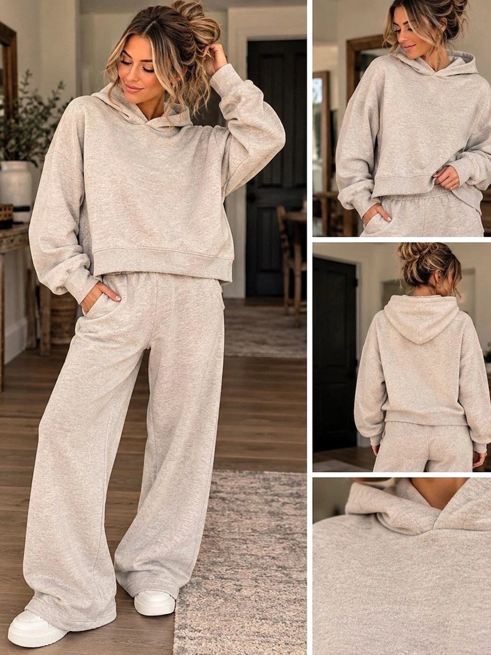 Madewell MWL Betterterry Hoodie Sweatshirt & Sweatpants Set Betterterry Hoodie &